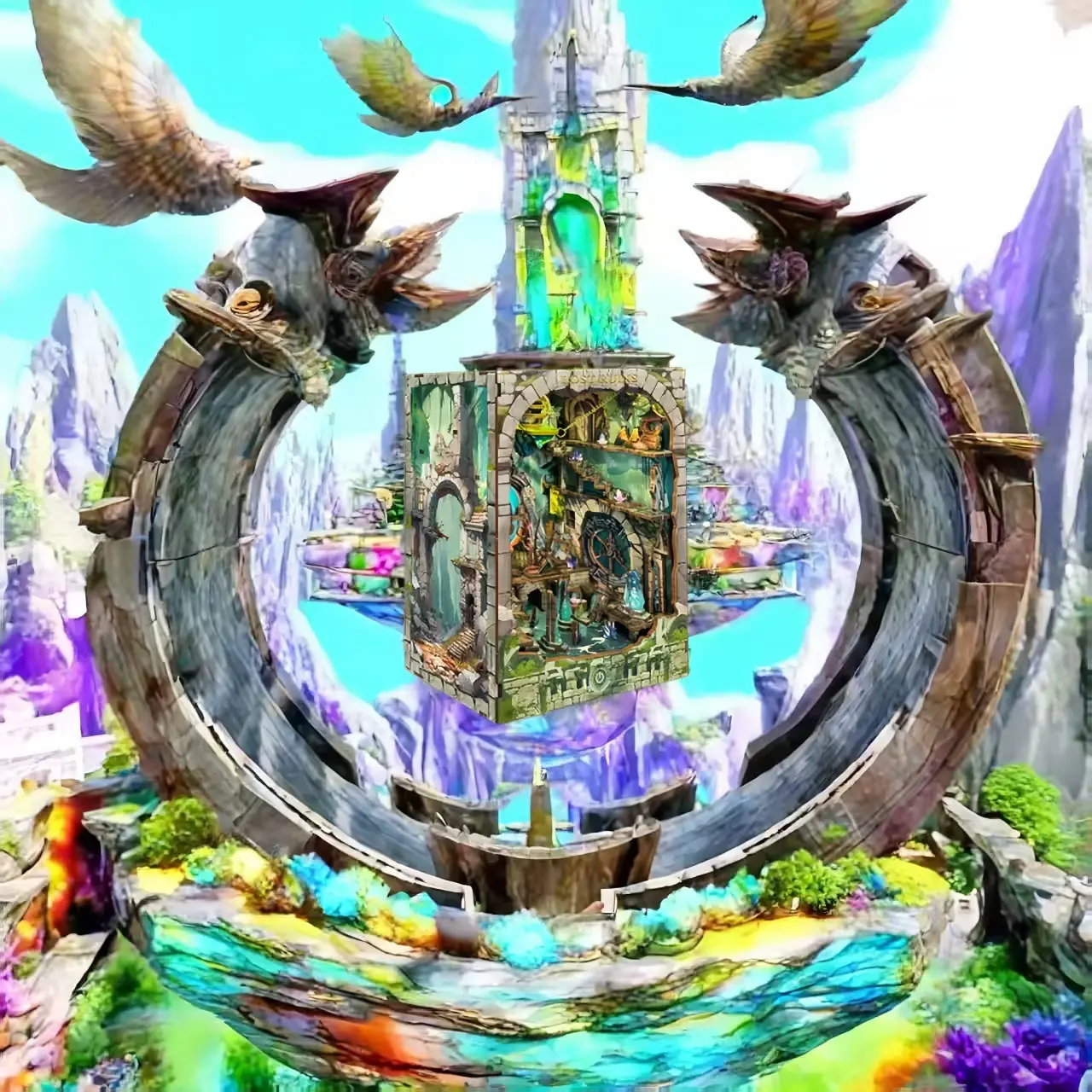 Lost Ruins DIY Book Nook Kit