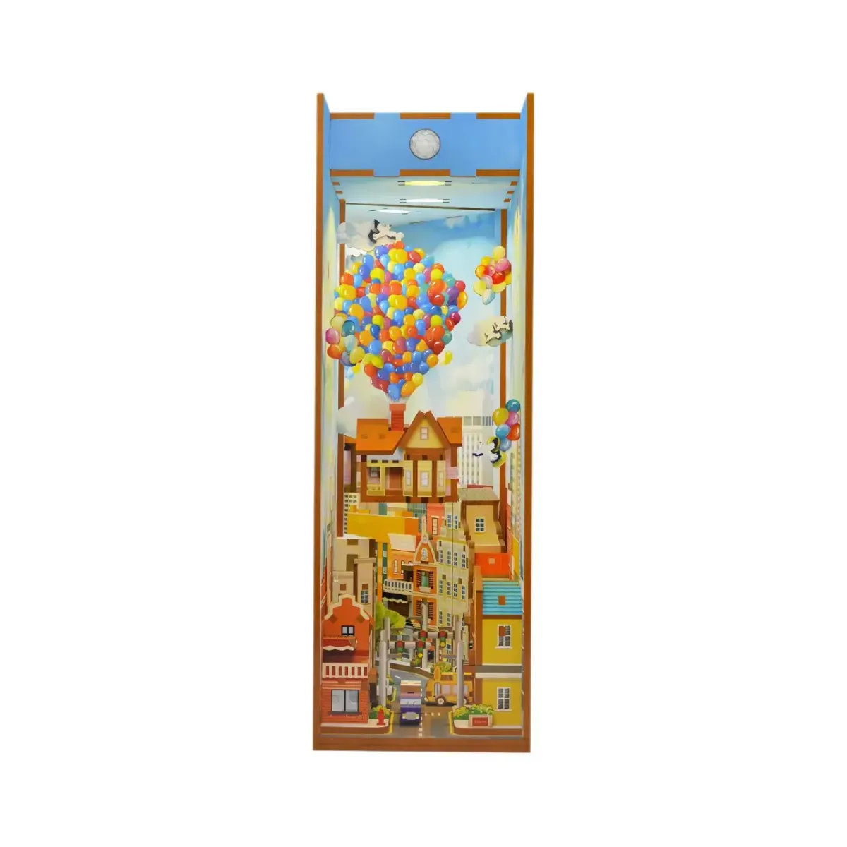 Bouwdetails van Reis met de wind - doe-het-zelf boekenhoekset