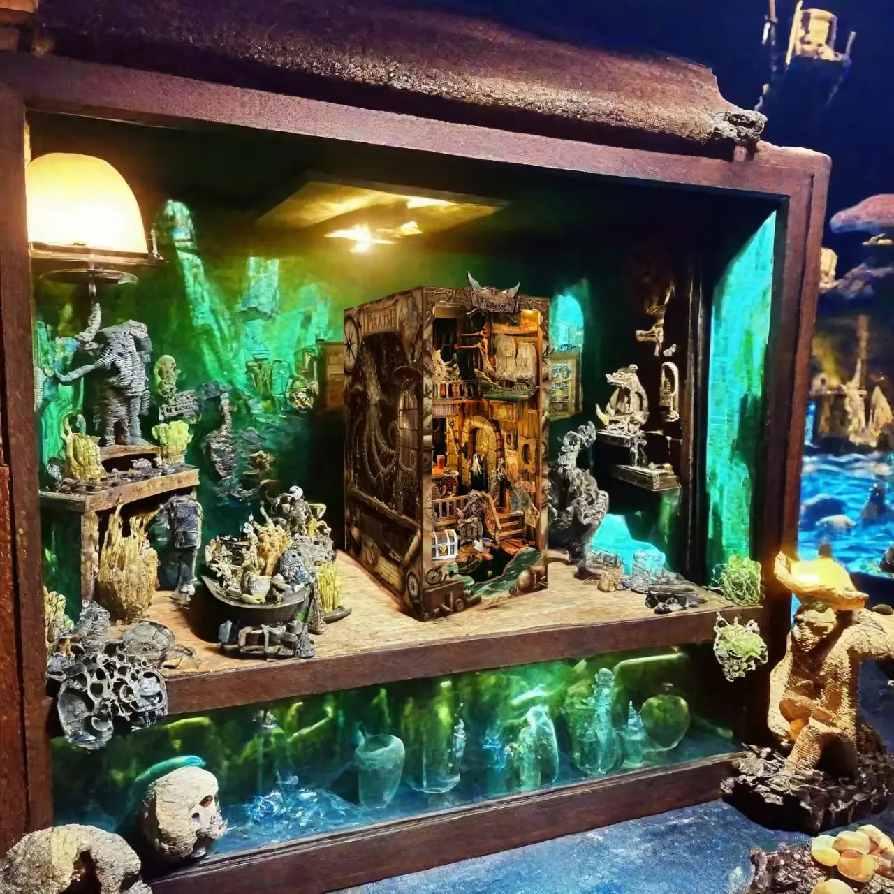 New World Ghost Ship DIY Book Nook Kit