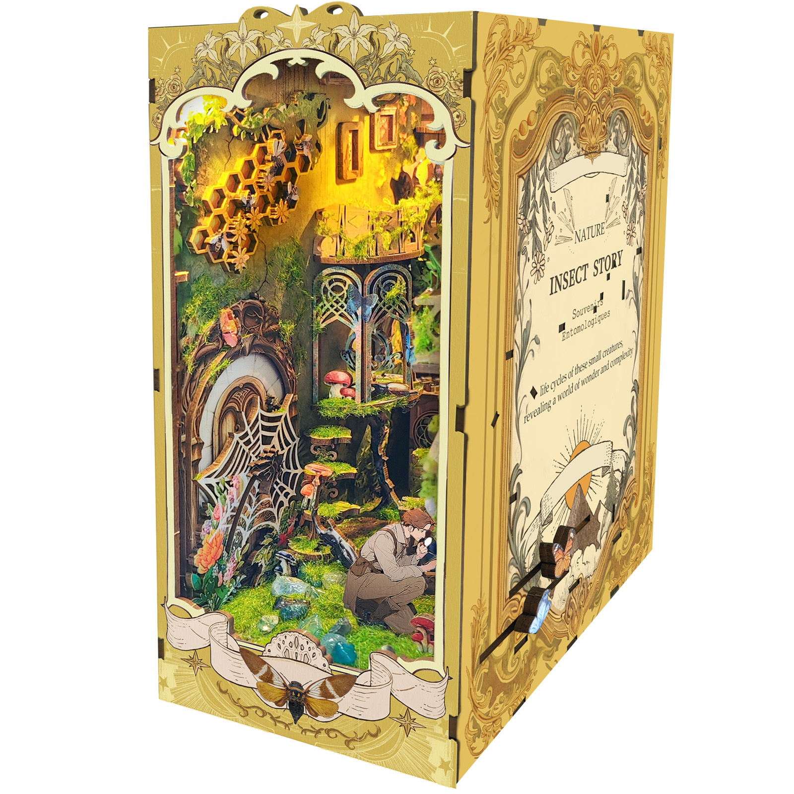 Insect Story DIY Book Nook Kit-Book Nook World