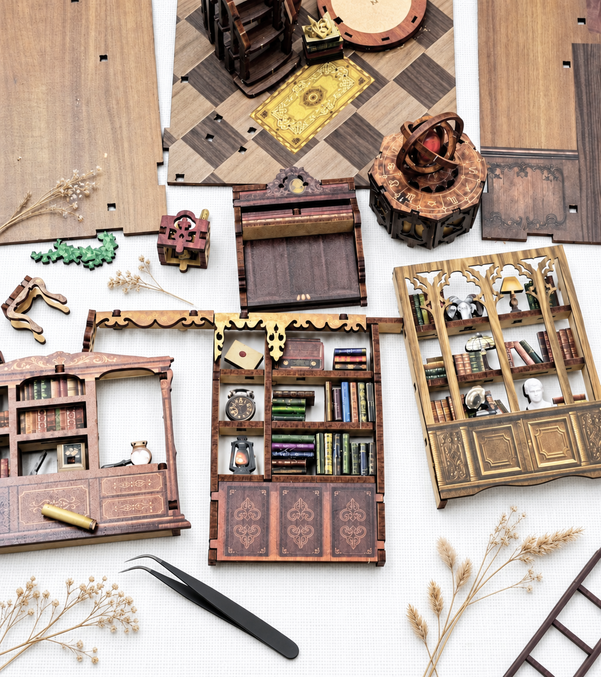 Myriad Books House DIY 书角套件 组装细节