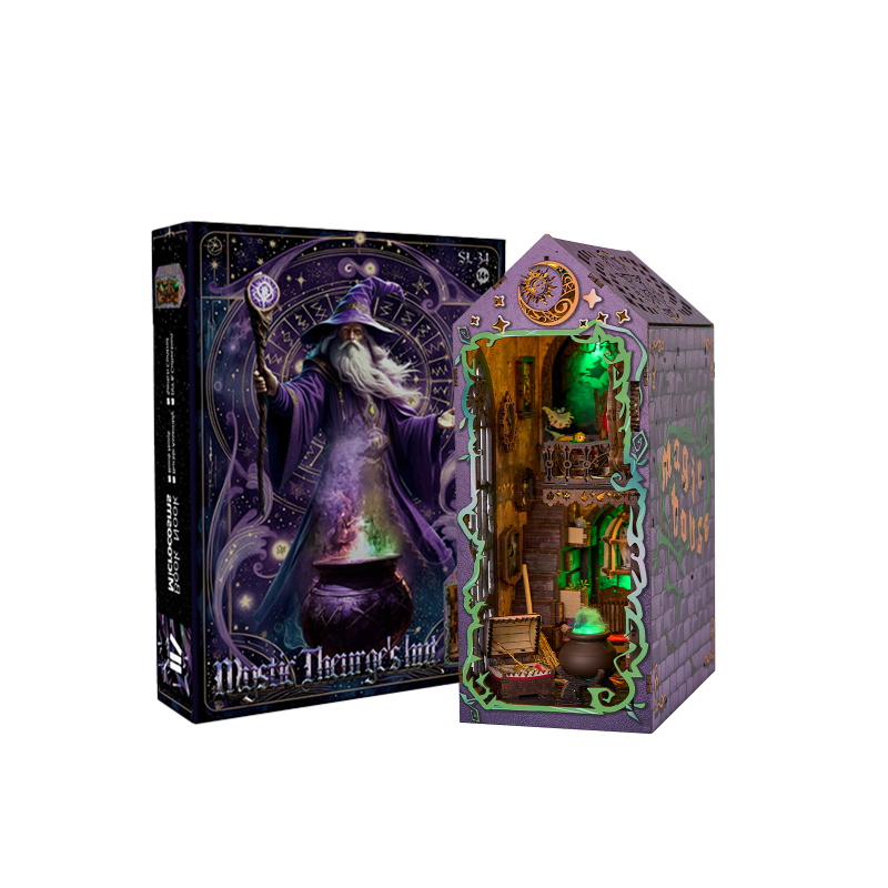 Mystic Theurge’s Hut DIY Book Nook Kit-Book Nook World