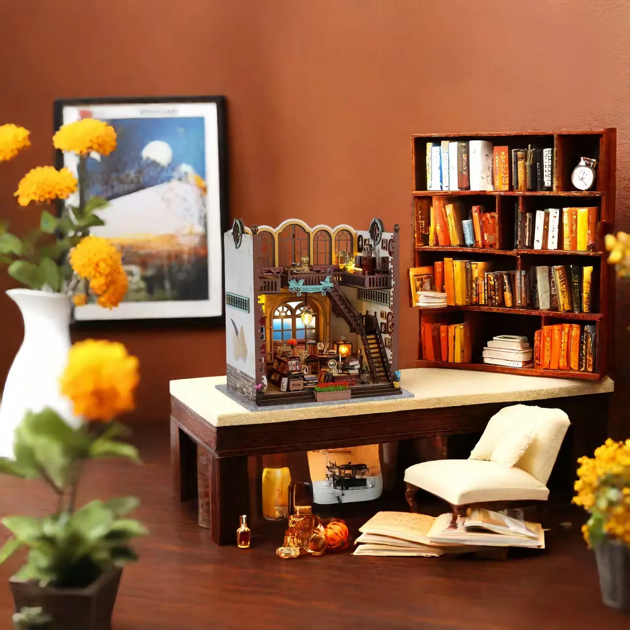 Magic Book House II DIY Book Nook Kit