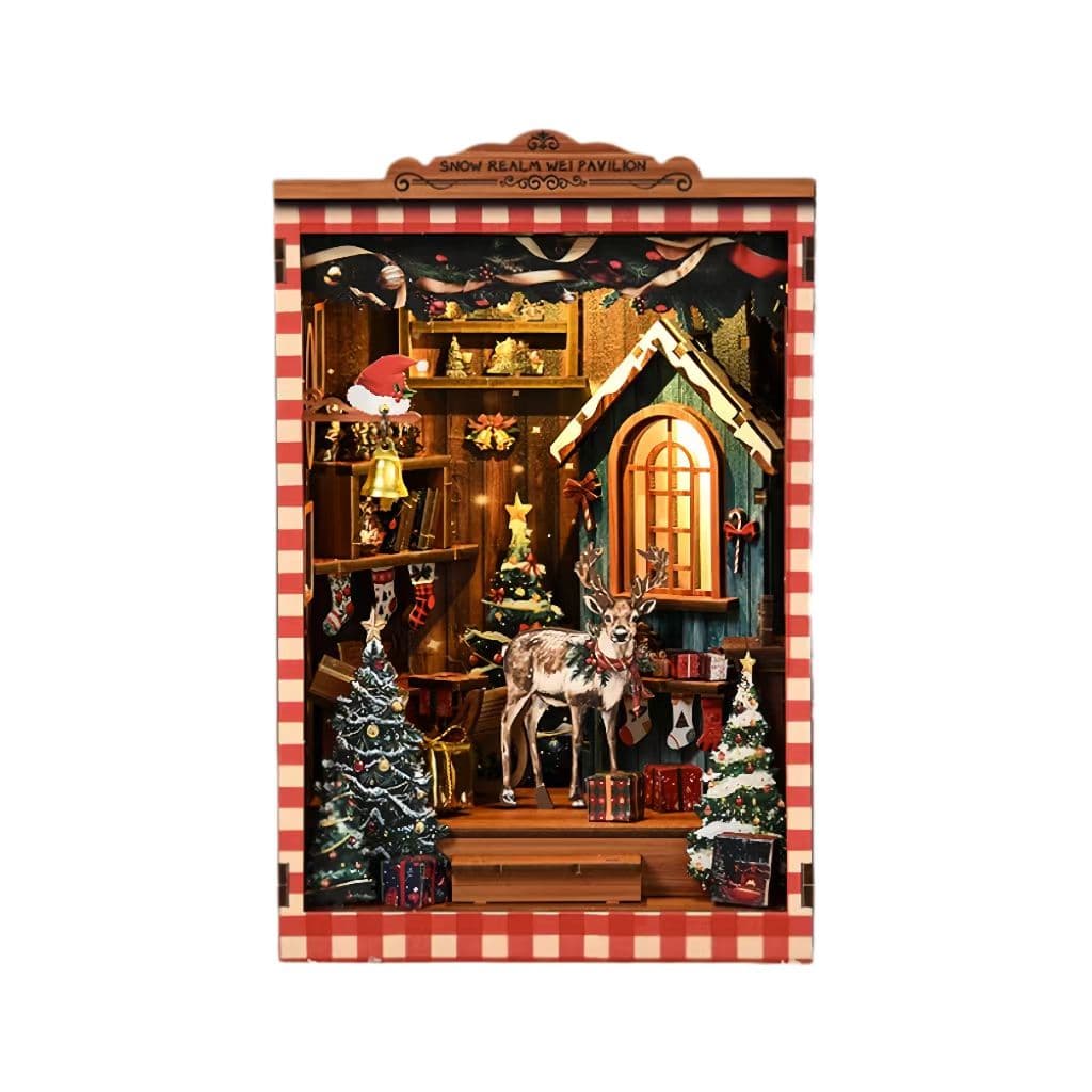 Snow Realm Wei Pavilion DIY Book Nook Kit
