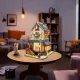 Horloge à coucou Maison | Kit de puzzle en bois 3D mécanique