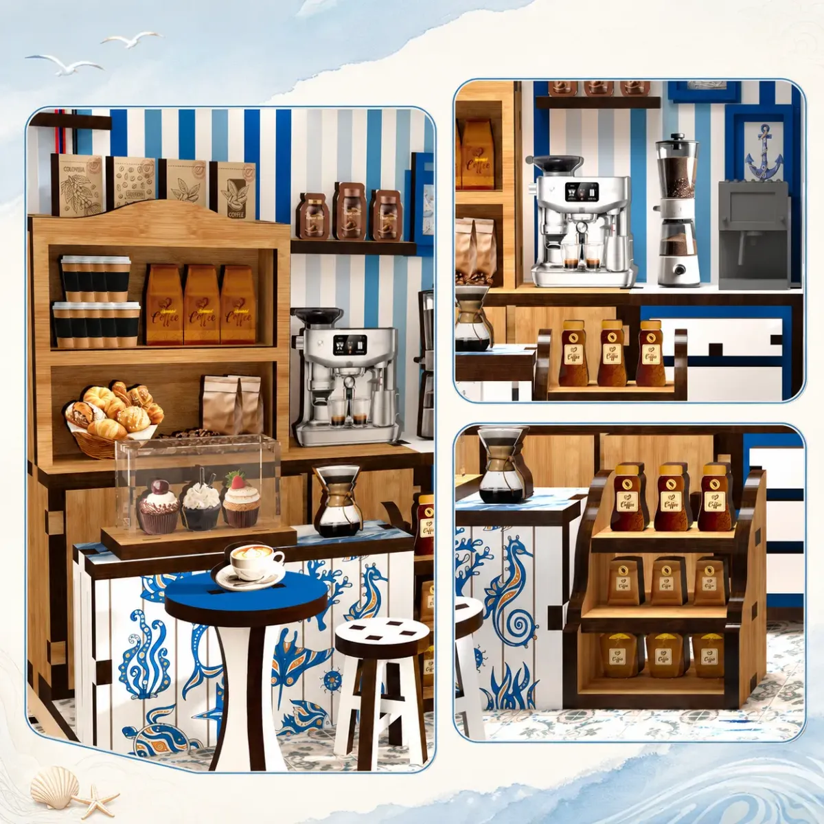 Mini Coffee Shop Full of Charm