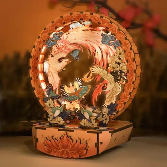 DIY Wooden Night Light-Book Nook World