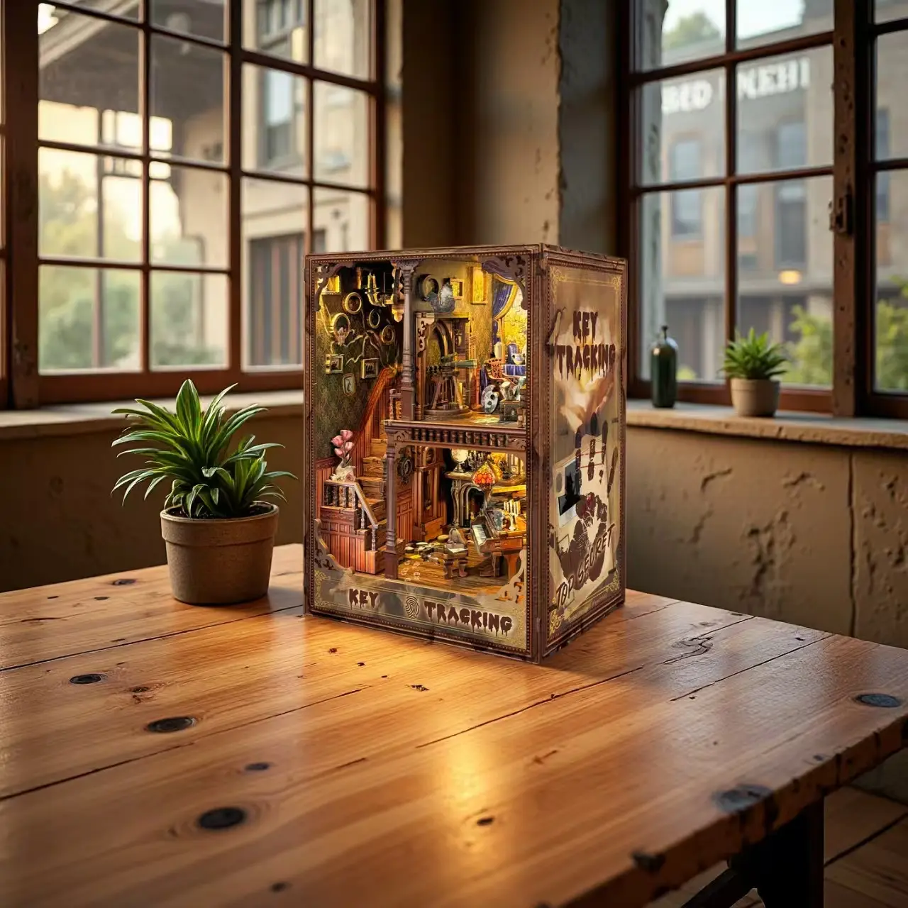 Key Tracking DIY Book Nook Kit