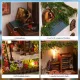 Garden Pavilion DIY Mini House Kit l DIY Miniature Kit