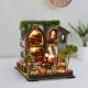Garden Pavilion DIY Mini House Kit l DIY Miniature Kit