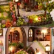 Garden Pavilion DIY Mini House Kit l DIY Miniature Kit