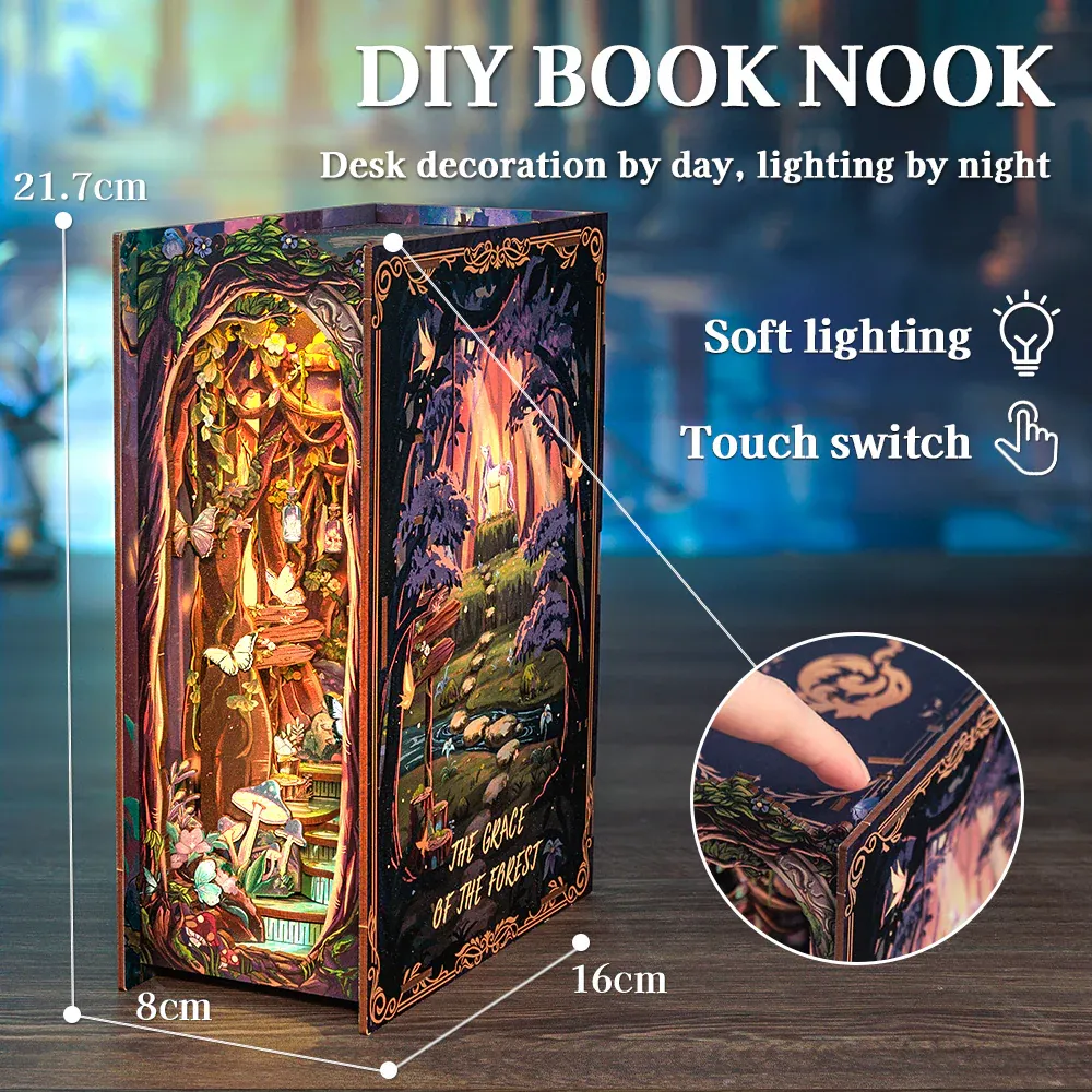 Warm Touch-activated LED Lighting