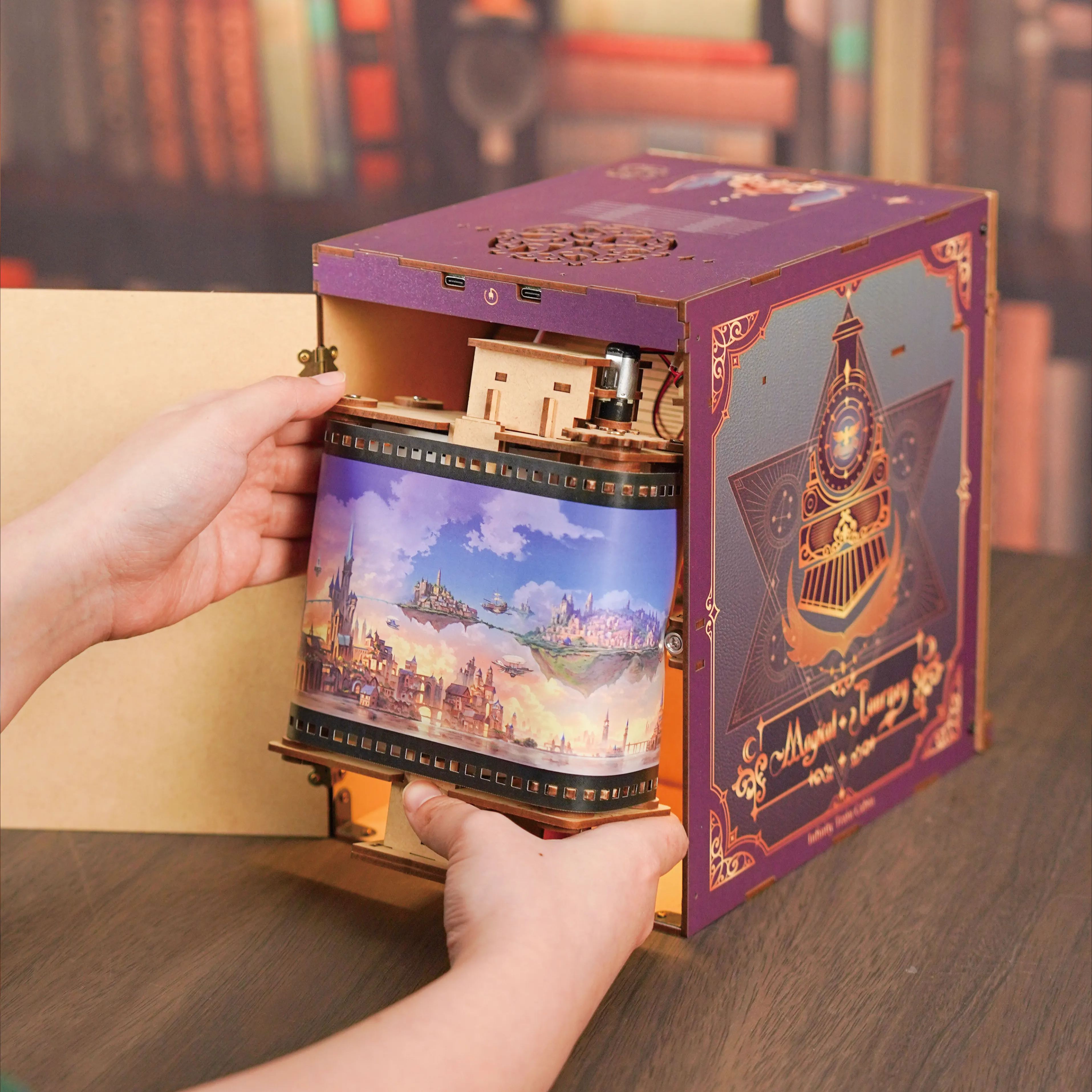 Magical Journey Motion Scene DIY Book Nook Kit-Book Nook World
