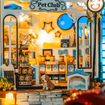 The Pet Club DIY Miniature Kit-Book Nook World