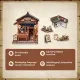 Kagawa Udon House DIY Mini House Kit l DIY Miniature Kit