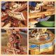 Wind Voyager 3D Mécanique Transmission Puzzle en Bois - Coin Lecture Monde