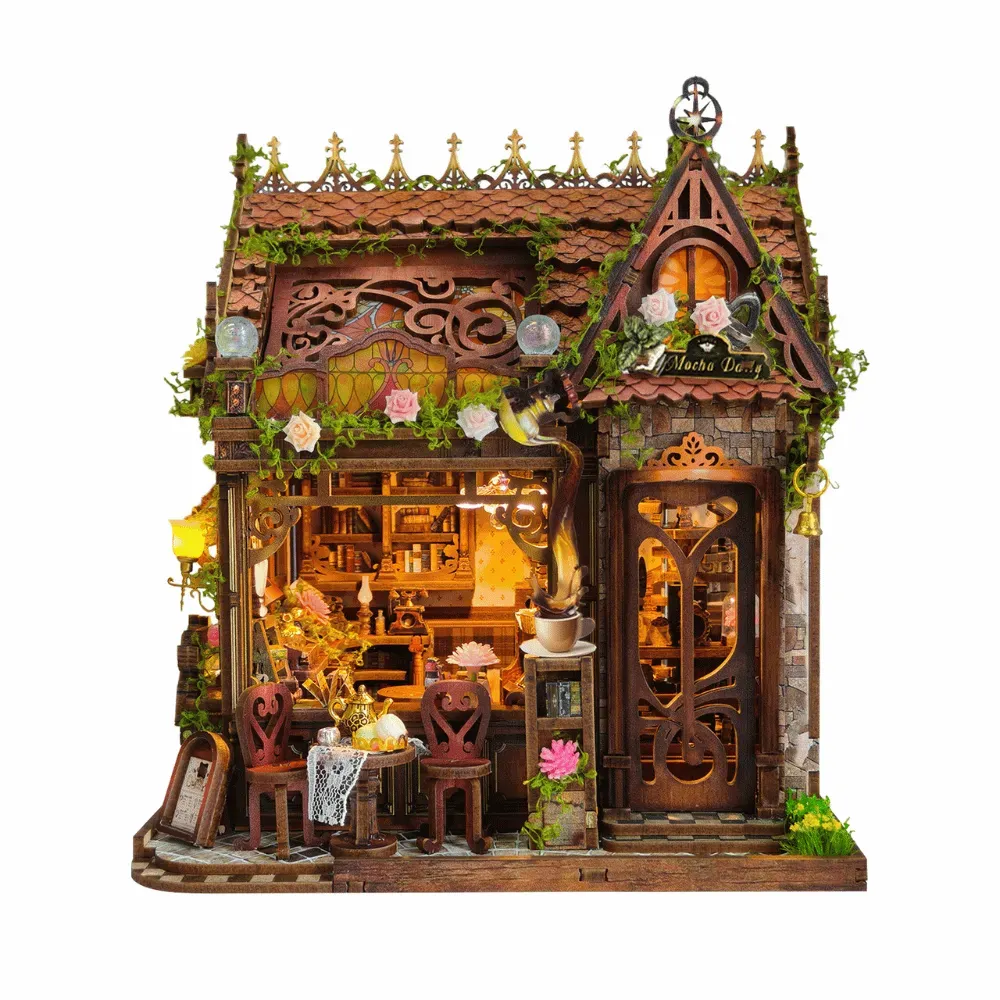 Mocha Diary DIY Mini House Kit l DIY Miniature Kit build details