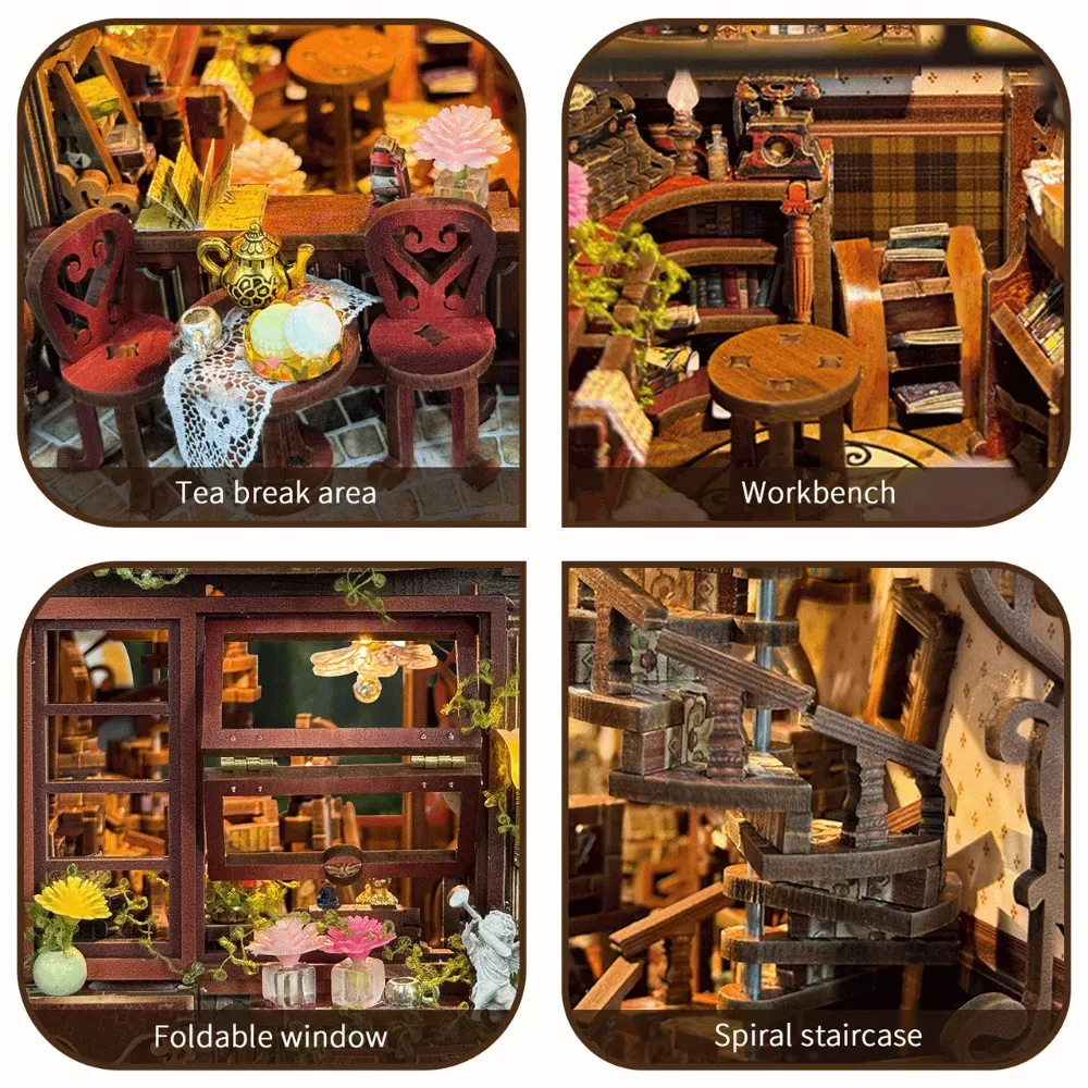 Detailed Café Interior