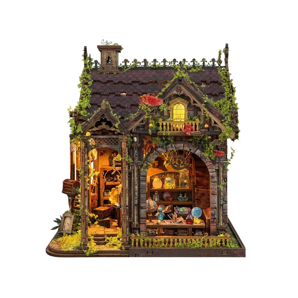 Bouwdetails van Myriad Realms Club DIY Mini House Kit l DIY Miniature Kit