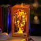Merry Christmas DIY Book Nook Kit-Book Nook World
