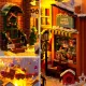 Merry Christmas DIY Book Nook Kit-Book Nook World