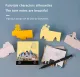 2023 Cinderella Castle 3D Memo Pad | Desk Decoration (Without Led Light)-Book Nook World