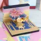 Cherry Blossoms 3D Memo Pad | Desk Decoration (Multicolored)-Book Nook World