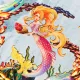 Ocean's Whisper: Mermaid Glow Fun Light - DIY Wooden Night Light, Fun DIY Projects,Home Decorations, Automatic Gradient Light Controller-Book Nook World