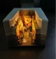 3D Diagon Alley Memo Pad (Led Light Version)-Book Nook World