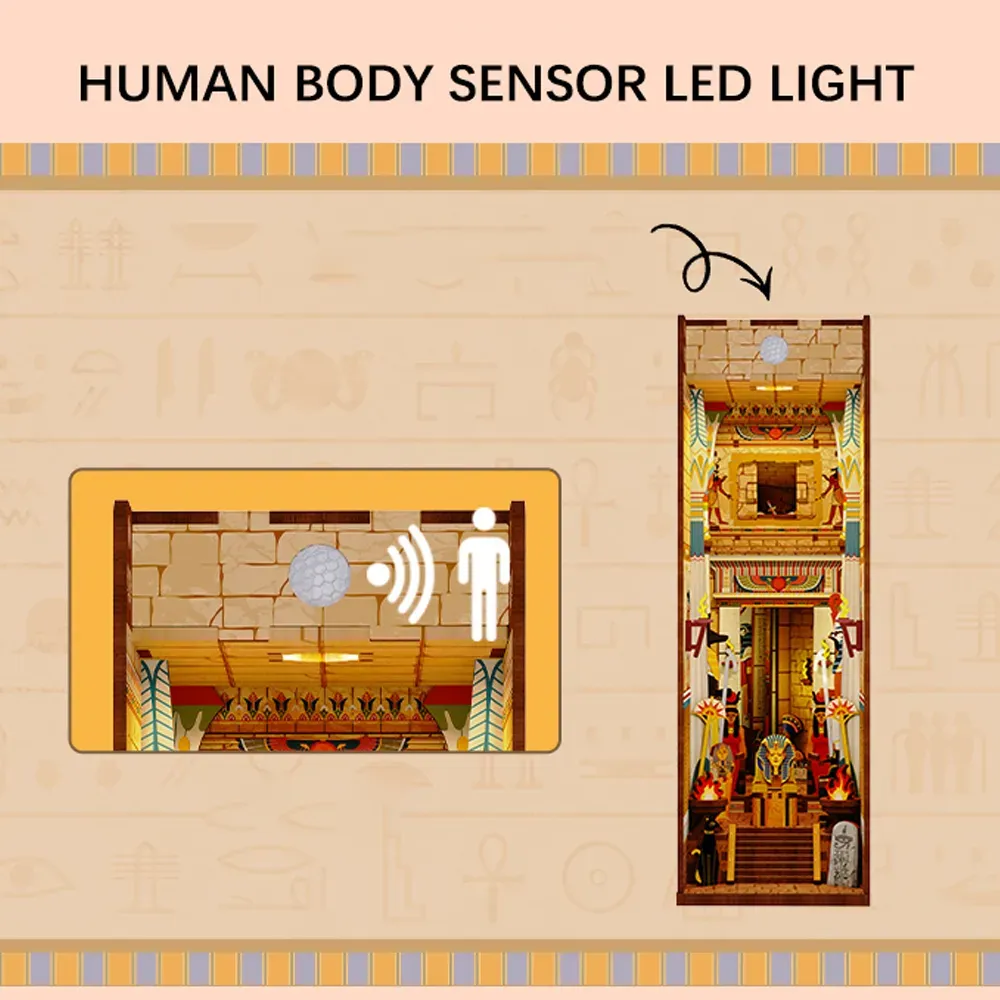 Motion-Sensor Warm LED Lighting