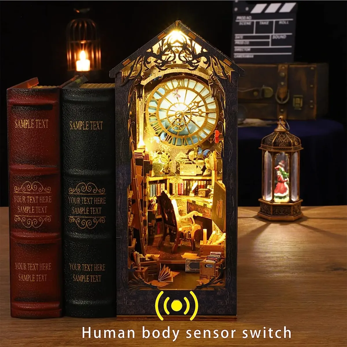 Human-Sensor Warm LED Lighting