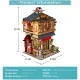 Cuisine Restaurant Wooden Puzzle Miniature Dollhouse Storage Box Kit-Book Nook World