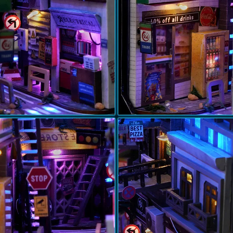 Rich Futuristic Street Details
