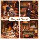 Violin Detective Agency DIY Book Nook Kit-Book Nook World