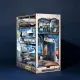 Sci-fi Alien Hub DIY Wooden Book Nook Kit -Book Nook World