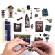 Merry Christmas DIY Book Nook Kit-Book Nook World