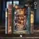 Magic Night Alley DIY Book Nook Kit-Book Nook World