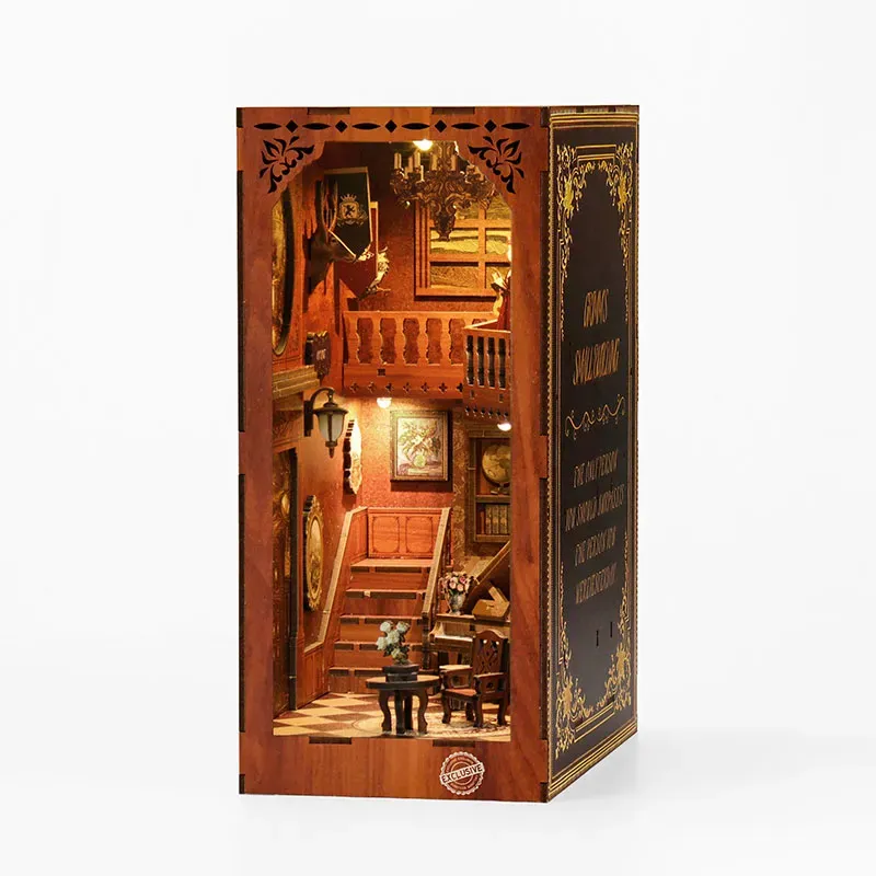Grimm's House DIY Book Nook Kit build details
