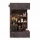 Detective Agency DIY Dollhouse Book Nook Kit-Book Nook World
