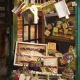 Magic House DIY Wooden Miniature House Kit-Book Nook World