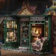 Magic House DIY Wooden Miniature House Kit-Book Nook World