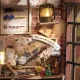 Magic House DIY Wooden Miniature House Kit-Book Nook World