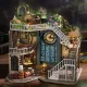 Magician's Hut DIY Miniature Dollhouse Kit-Book Nook World