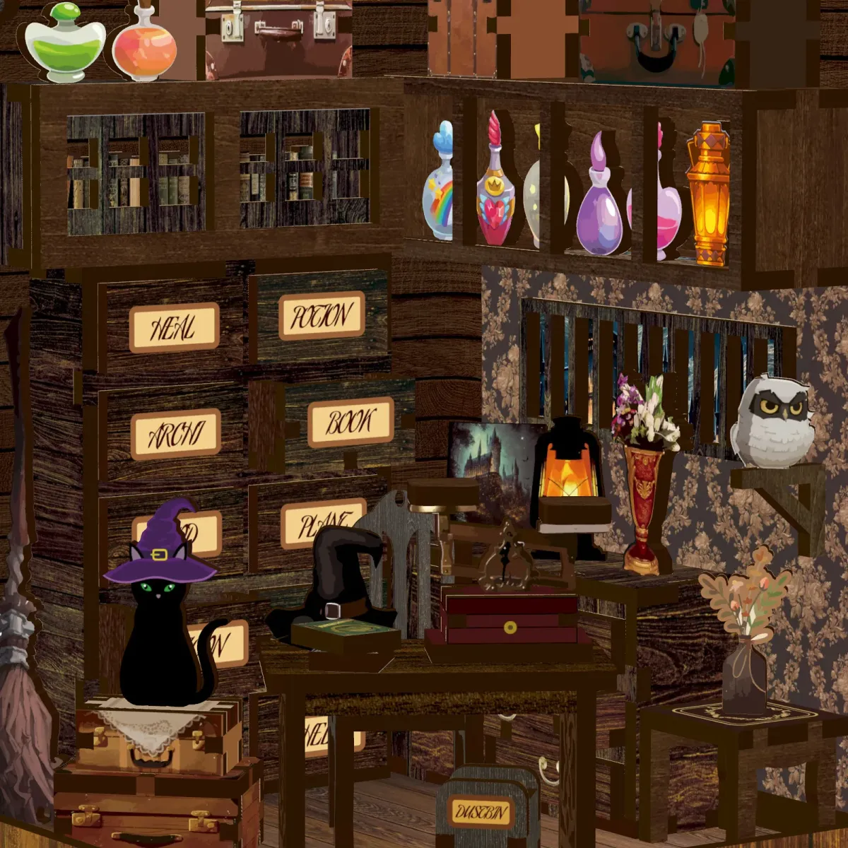 Whimsical Potion & Spell Collection