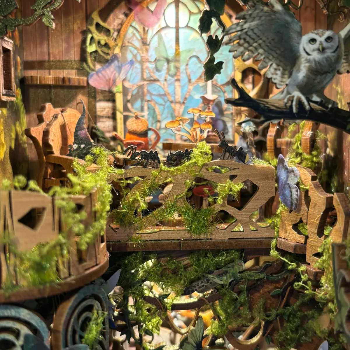 Layered Overgrown Forest Layout