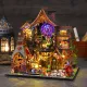 Elf House in the Forest DIY Miniature Dollhouse Kit-Book Nook World