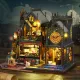 Holo Magic City DIY Miniature Dollhouse Kit-Book Nook World