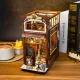 Coffee House DIY Book Nook Kit-Book Nook World