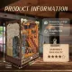 Caramel Dreams Cat Café DIY Book Nook Kit-Book Nook World