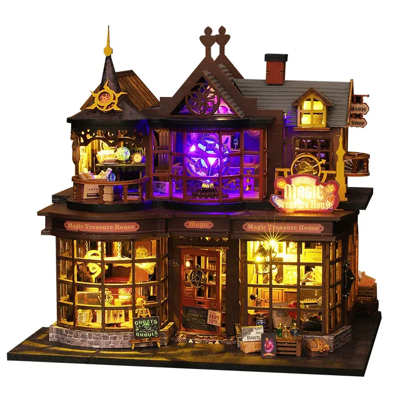 Magic Treasure House DIY Miniature Kit build details